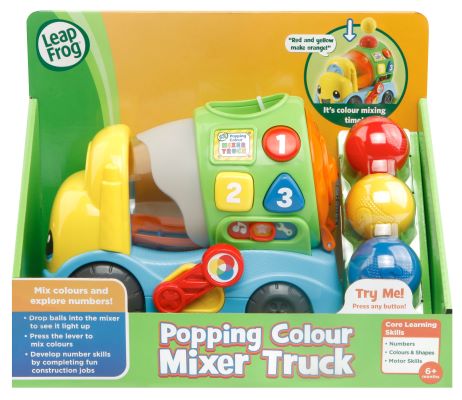LEAPFROG Popping Colour Mixer Truck