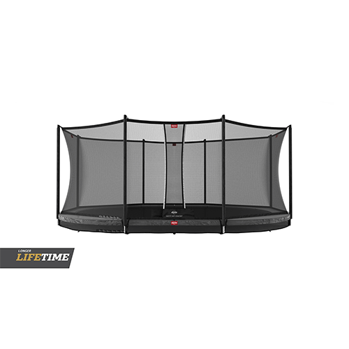 BERG Grand Favorit InGround Oval Trampoline with Comfort Safety Net