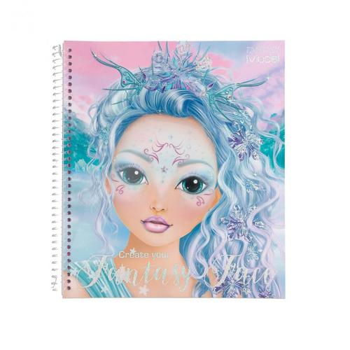 Create Your Fantasy Face Colouring Book