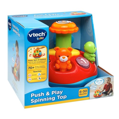 VTech Push & Play Spinning Top