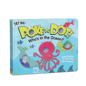MELISSA & DOUG Poke-A-Dot - Who's in the Ocean