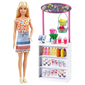 Barbie Smoothie Bar Playset with Blonde Barbie Doll