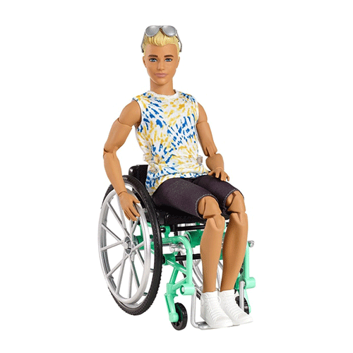 Barbie Ken Doll 167 with Wheelchair