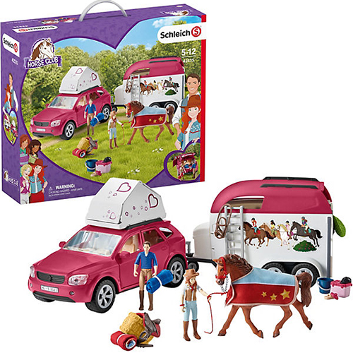 Schleich Horse Club 42535 Horse Adventures with Car and Trailer