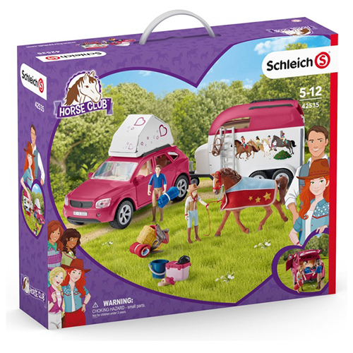 Schleich Horse Club 42535 Horse Adventures with Car and Trailer