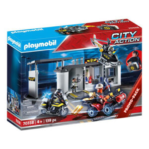 PLAYMOBIL 70338 CITY ACTION TAKE ALONG TACTICAL UNIT POLICE HEADQUARTERS