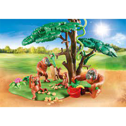 Playmobil 70345 Family Fun Orangutans with Tree