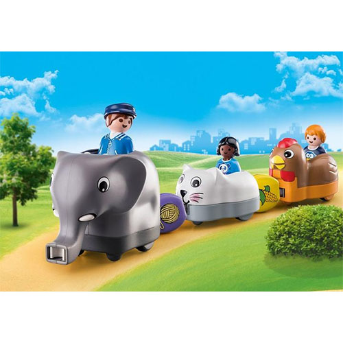 Playmobil 1.2.3 70405 Animal Train