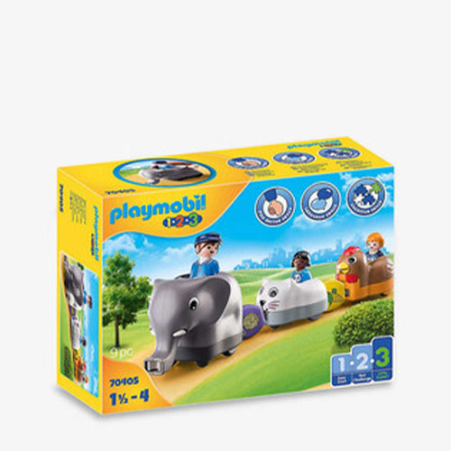 Playmobil 1.2.3 70405 Animal Train