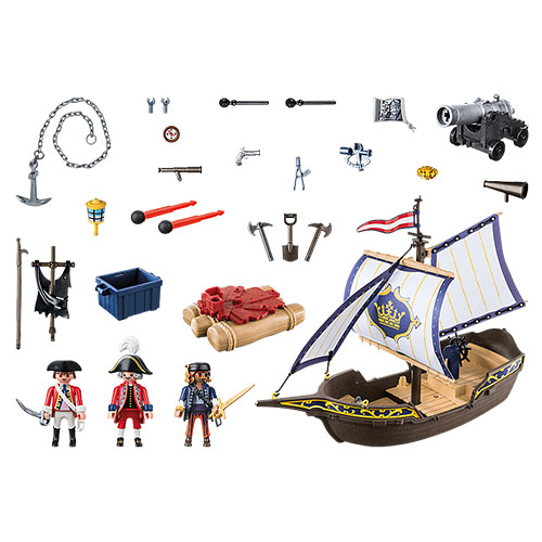 Playmobil 70412 Pirates Small Floating Pirate Ship