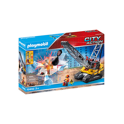 Playmobil 70442 City Action Construction Demolition Crane
