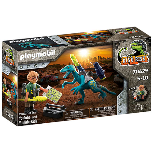 Playmobil 70629 Dino Rise Deinonychus: Ready for Battle
