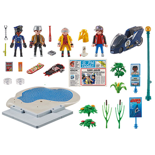 Playmobil 70634 Back to the Future Part II© Hoverboard Chase