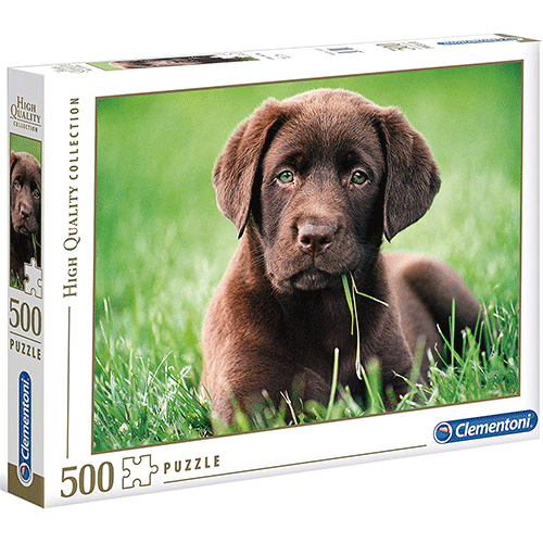 Clementoni - Chocolate Puppy - 500 pcs