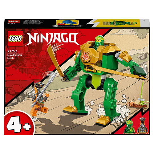 LEGO 71757 NINJAGO Lloyd’s Ninja Mech Action Figure Set