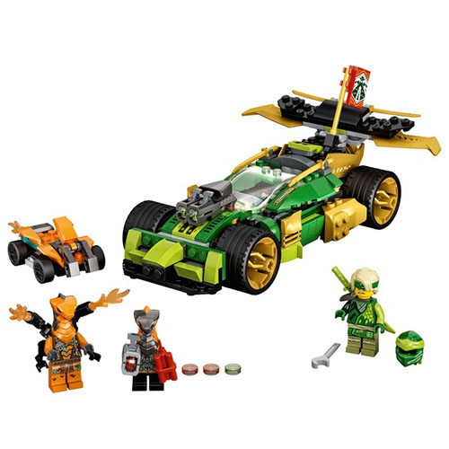LEGO 71763 NINJAGO Lloyd’s Race Car EVO Toy Building Set