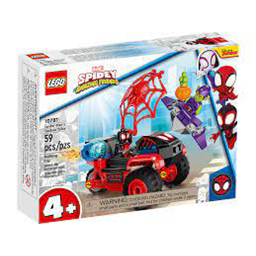 LEGO 10781 Marvel Miles Morales Spider-Man Techno Trike Set