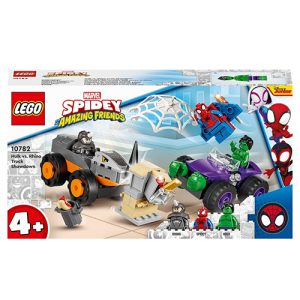 LEGO 10782 Marvel Hulk vs Rhino Monster Truck Showdown Set