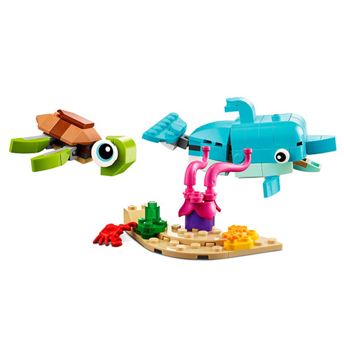LEGO® Creator 3in1 Dolphin and Turtle (31128)