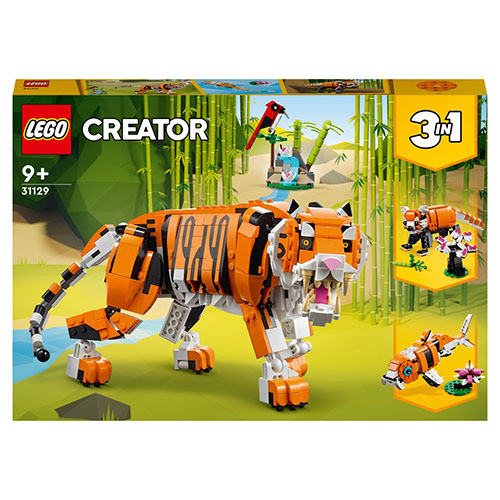 LEGO 31129 Creator 3 in 1 Majestic Tiger Animal Building Toy