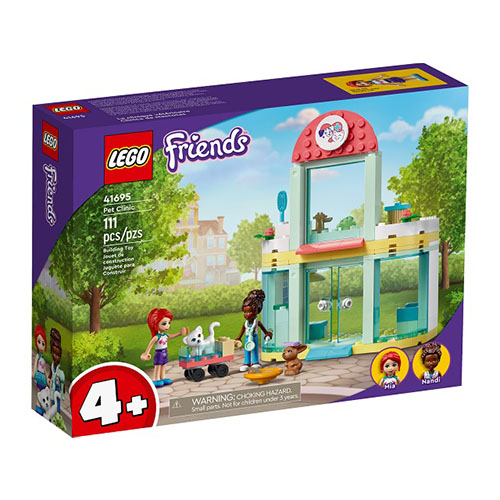LEGO 41695 Friends Pet Clinic Vet Set for Kids