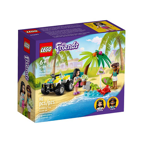 LEGO 41697 Friends Turtle Protection Vehicle Sea Animals Toy