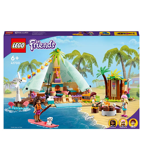 LEGO 41700 Friends Beach Glamping Tent Camping Nature Set