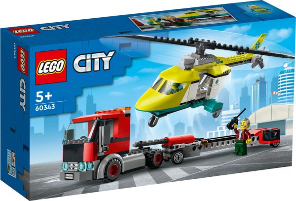 Lego Rescue Helicopter Transport