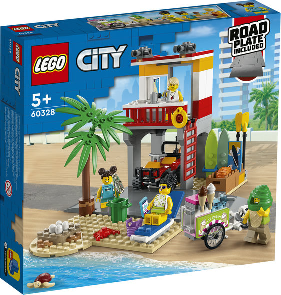 Lego Beach Lifeguard Station