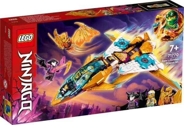 Lego Zane's Golden Dragon Jet