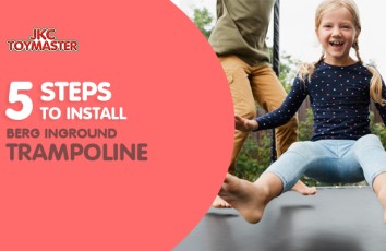 Easy 5 Steps Process To Install BERG In-Ground Trampoline