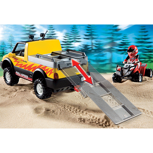 Playmobil PICK UP TRUCK WITH QUAD