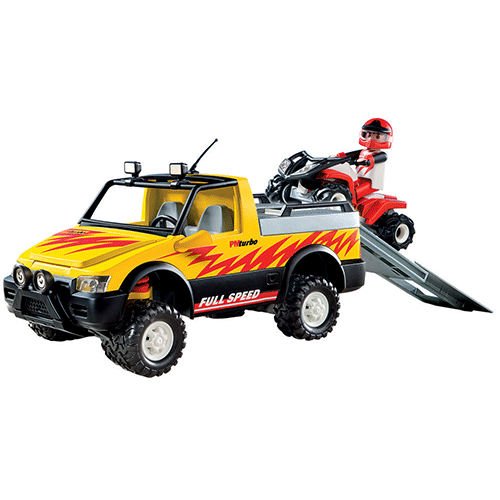 Playmobil PICK UP TRUCK WITH QUAD