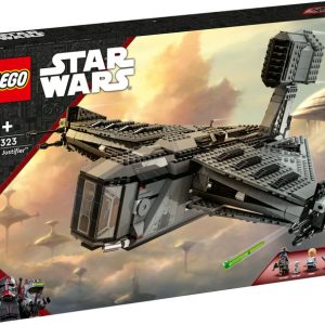 Buildable LEGO® Star Wars™ model of The Justifier (75323)