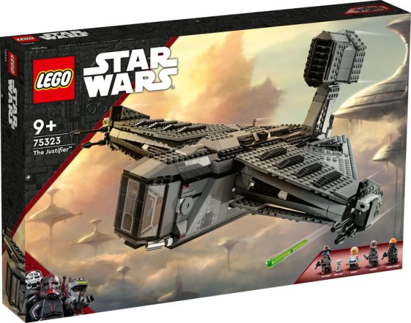 Buildable LEGO® Star Wars™ model of The Justifier (75323)