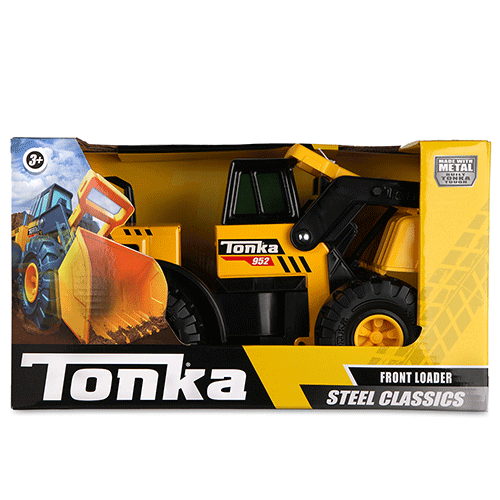 Tonka Steel Classic Front Loader Dumper Truck