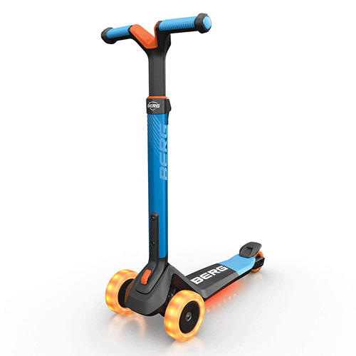 BERG Nexo Foldable Scooter with Lights LED-Deck