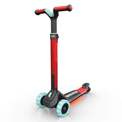 BERG Nexo Foldable Scooter with Lights LED-Deck