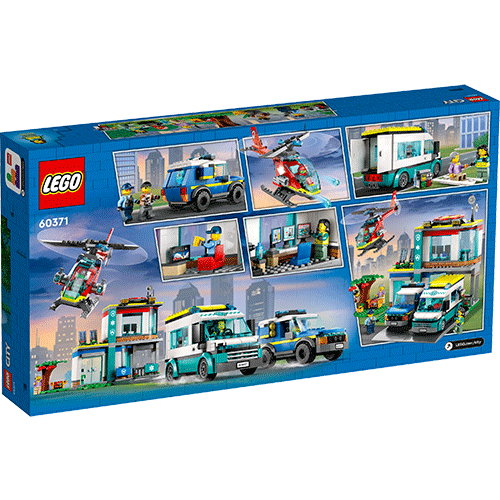 Lego Emergency Vehicles HQ