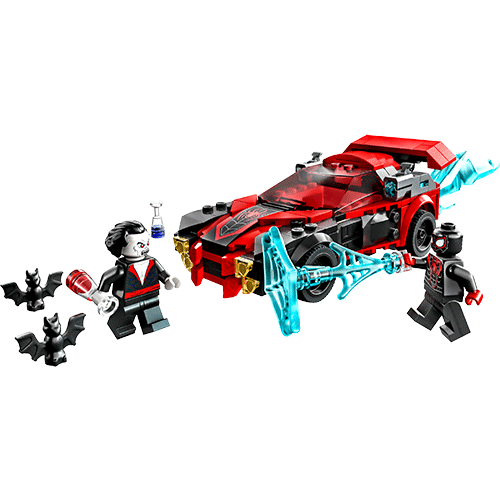 Lego Miles Morales vs Morbius