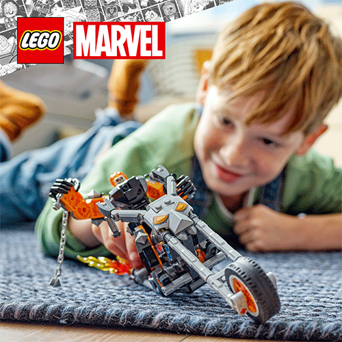 Lego Ghost Rider Mech & Bike