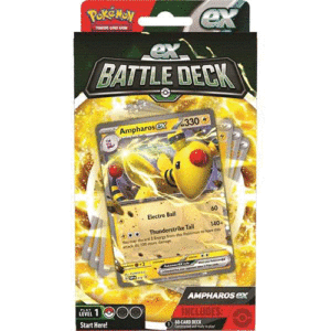 Pokémon Lucario Ampharos EX Battle Deck
