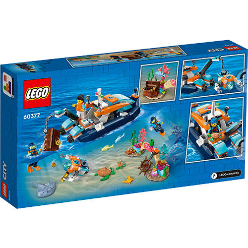 Lego Explorer Diving Boat