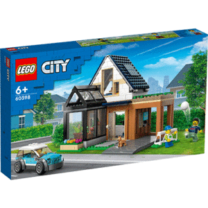 Lego Family House and Electric Car
